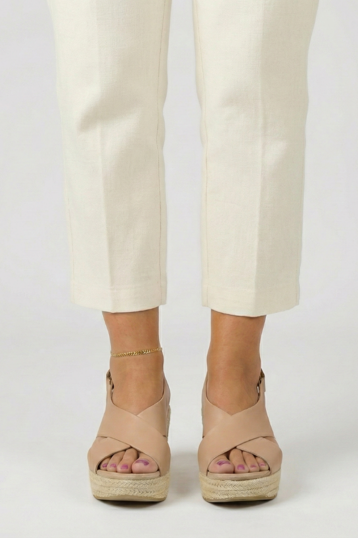 Mariella | Wedge Crossover Slingback Sandals
