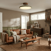 Matte Black Adjustable Ceiling Lamp with Soft Diffused Light – Ideal for Living Room or Bedroom