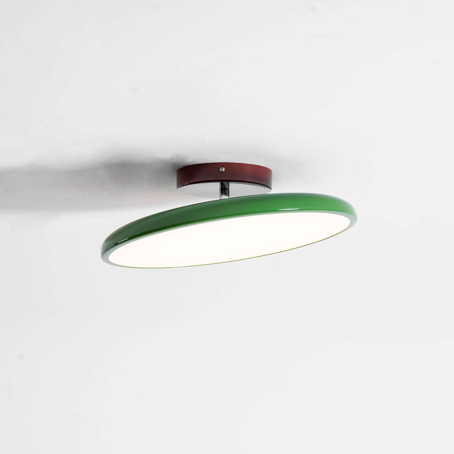 Matte Black Adjustable Ceiling Lamp with Soft Diffused Light – Ideal for Living Room or Bedroom