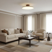 Matte Black Adjustable Ceiling Lamp with Soft Diffused Light – Ideal for Living Room or Bedroom
