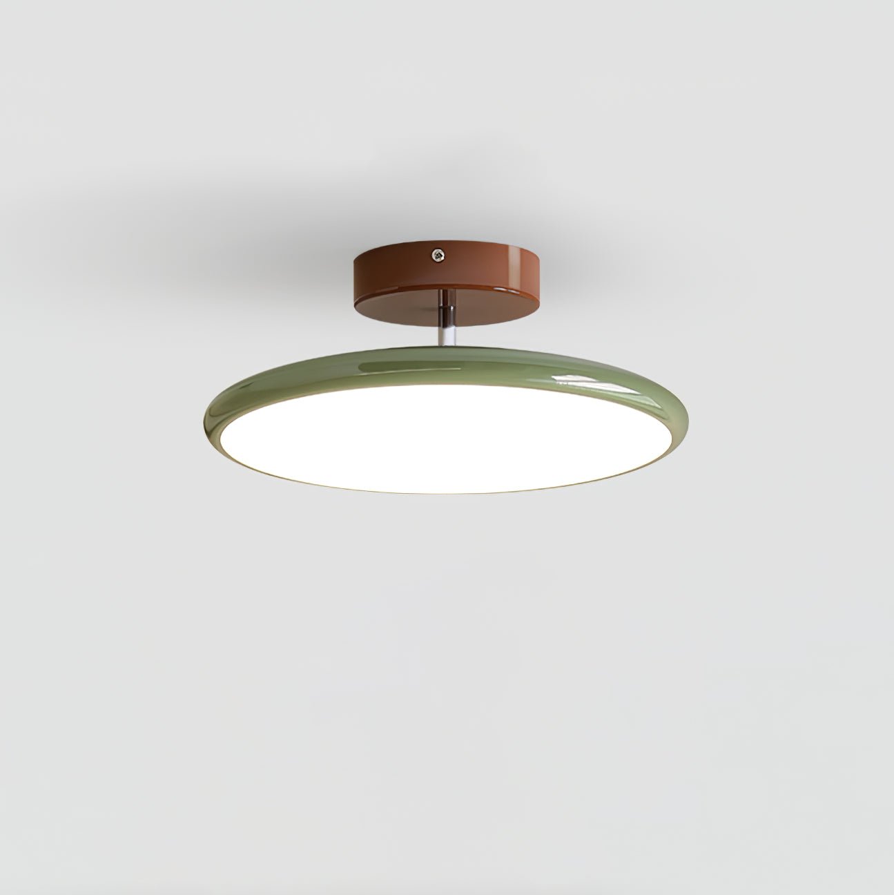 Matte Black Adjustable Ceiling Lamp with Soft Diffused Light – Ideal for Living Room or Bedroom