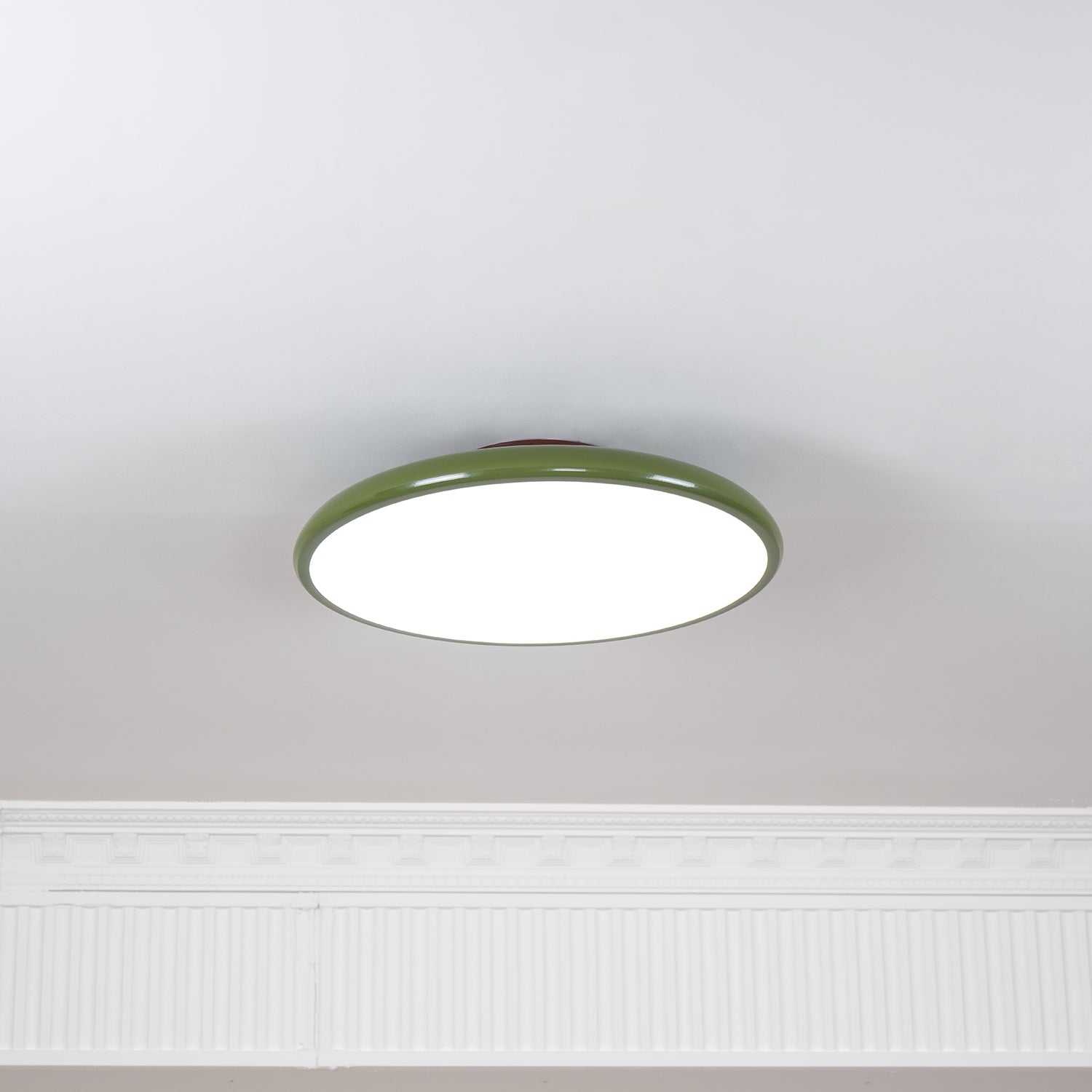 Matte Black Adjustable Ceiling Lamp with Soft Diffused Light – Ideal for Living Room or Bedroom