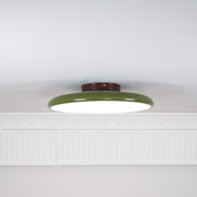 Matte Black Adjustable Ceiling Lamp with Soft Diffused Light – Ideal for Living Room or Bedroom