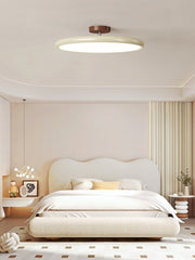 Matte Black Adjustable Ceiling Lamp with Soft Diffused Light – Ideal for Living Room or Bedroom
