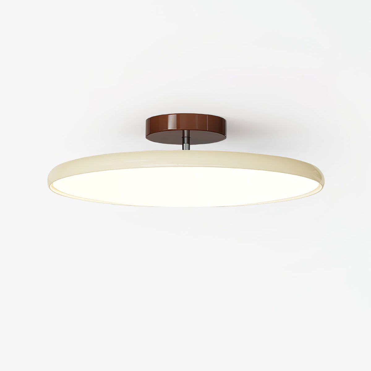 Matte Black Adjustable Ceiling Lamp with Soft Diffused Light – Ideal for Living Room or Bedroom