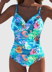 Maura | Fitted Printed One-Piece Swimsuit