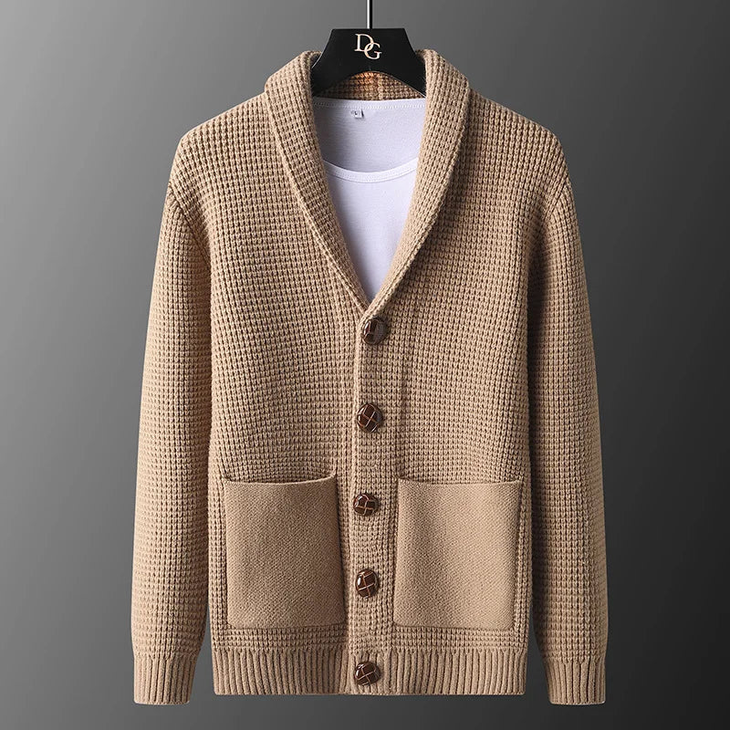 Biruvi | Men’s Wool Jacket Soft Warm Tailored Fit