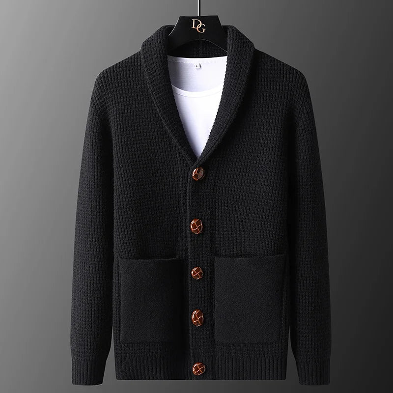 Biruvi | Men’s Wool Jacket Soft Warm Tailored Fit