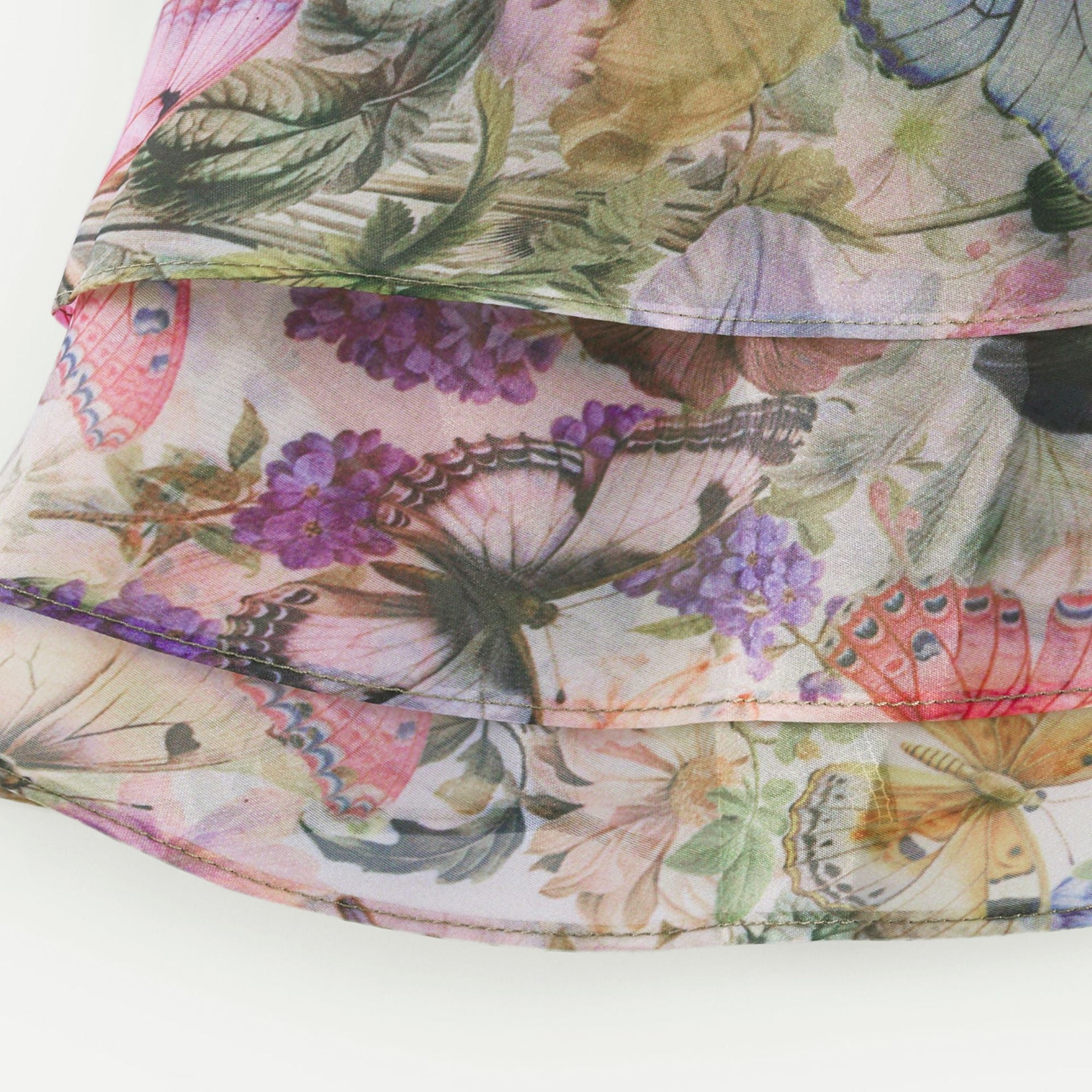 Meredith | Bustier Fit Floral Print Pleated Mini Summer Dress
