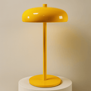 Metal Dome Table Lamp with LED Touch Control – Ideal for Bedroom or Office