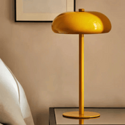 Metal Dome Table Lamp with LED Touch Control – Ideal for Bedroom or Office