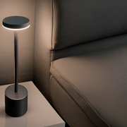 Metal Retro Table Lamp with Wireless Rechargeable Battery – Ideal for Living Room or Bedroom