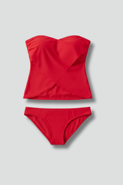 Millicent | Strapless Tankini Set