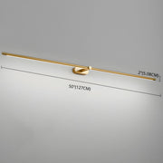 Minimalist Metal Rechargeable Wall Lamp with Linear Light – Ideal for Bedroom or Hallway