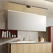 Minimalist Metal Rechargeable Wall Lamp with Linear Light – Ideal for Bedroom or Hallway