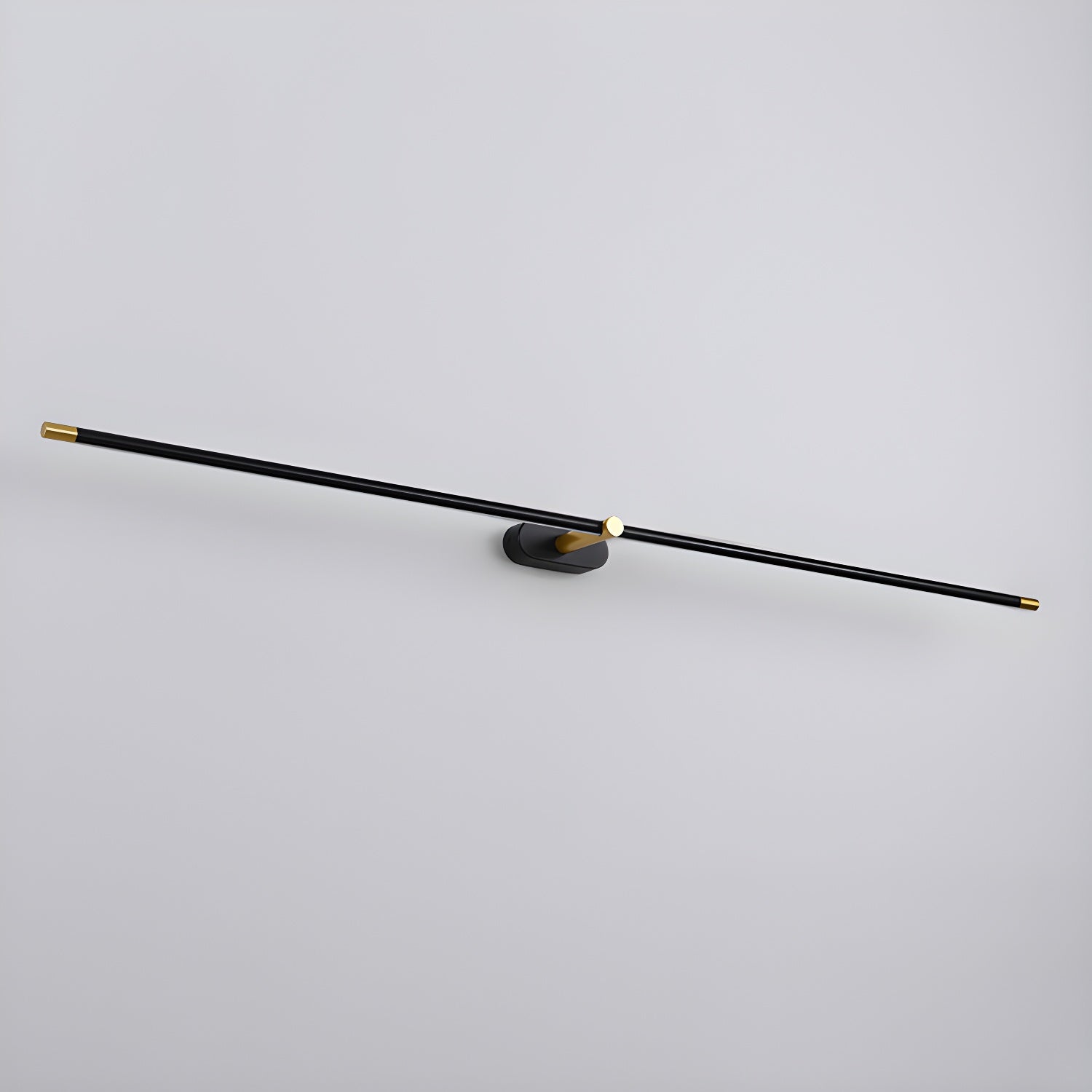 Minimalist Metal Rechargeable Wall Lamp with Linear Light – Ideal for Bedroom or Hallway