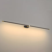Minimalist Metal Rechargeable Wall Lamp with Linear Light – Ideal for Bedroom or Hallway