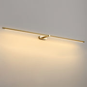 Minimalist Metal Rechargeable Wall Lamp with Linear Light – Ideal for Bedroom or Hallway