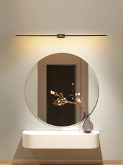 Minimalist Metal Rechargeable Wall Lamp with Linear Light – Ideal for Bedroom or Hallway