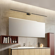 Minimalist Metal Rechargeable Wall Lamp with Linear Light – Ideal for Bedroom or Hallway