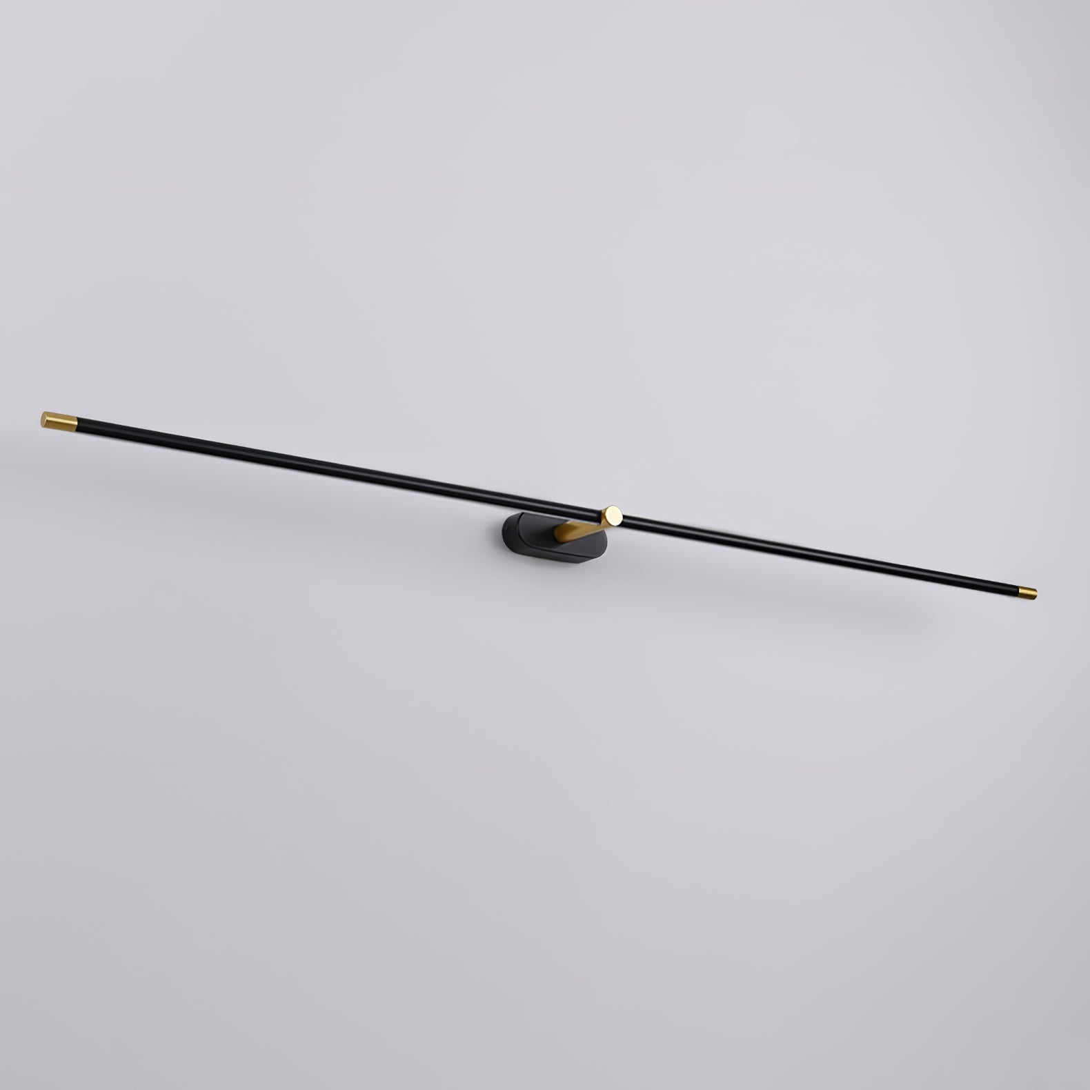 Minimalist Metal Rechargeable Wall Lamp with Linear Light – Ideal for Bedroom or Hallway