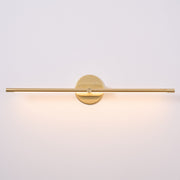 Minimalist Metal Rechargeable Wall Lamp with Linear Light – Ideal for Bedroom or Hallway