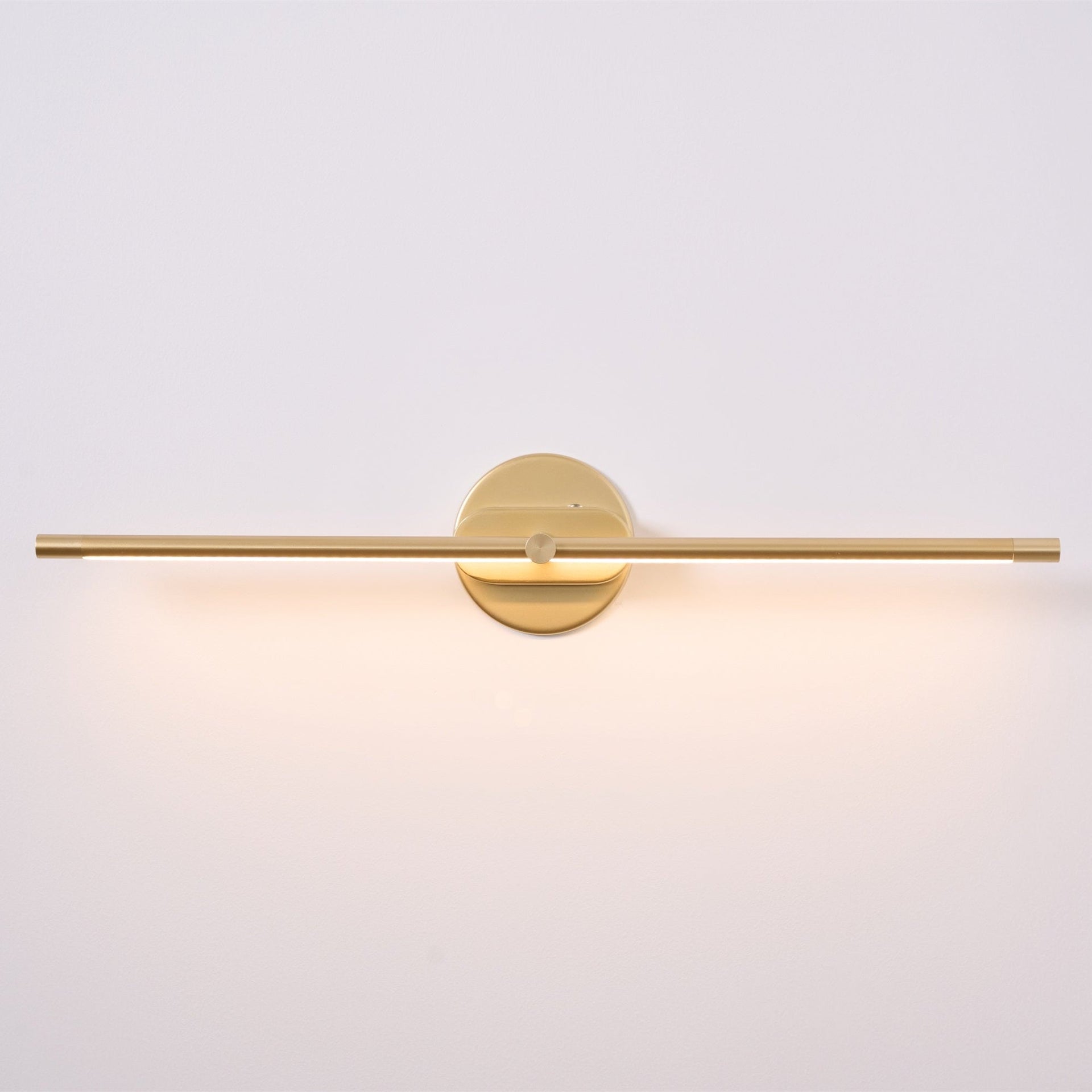 Minimalist Metal Rechargeable Wall Lamp with Linear Light – Ideal for Bedroom or Hallway