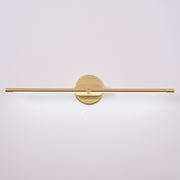 Minimalist Metal Rechargeable Wall Lamp with Linear Light – Ideal for Bedroom or Hallway