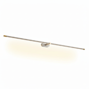 Minimalist Metal Rechargeable Wall Lamp with Linear Light – Ideal for Bedroom or Hallway