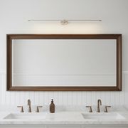 Minimalist Metal Rechargeable Wall Lamp with Linear Light – Ideal for Bedroom or Hallway