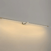 Minimalist Metal Rechargeable Wall Lamp with Linear Light – Ideal for Bedroom or Hallway