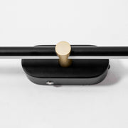 Minimalist Metal Rechargeable Wall Lamp with Linear Light – Ideal for Bedroom or Hallway