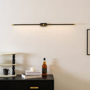 Minimalist Metal Rechargeable Wall Lamp with Linear Light – Ideal for Bedroom or Hallway
