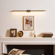 Minimalist Metal Rechargeable Wall Lamp with Linear Light – Ideal for Bedroom or Hallway