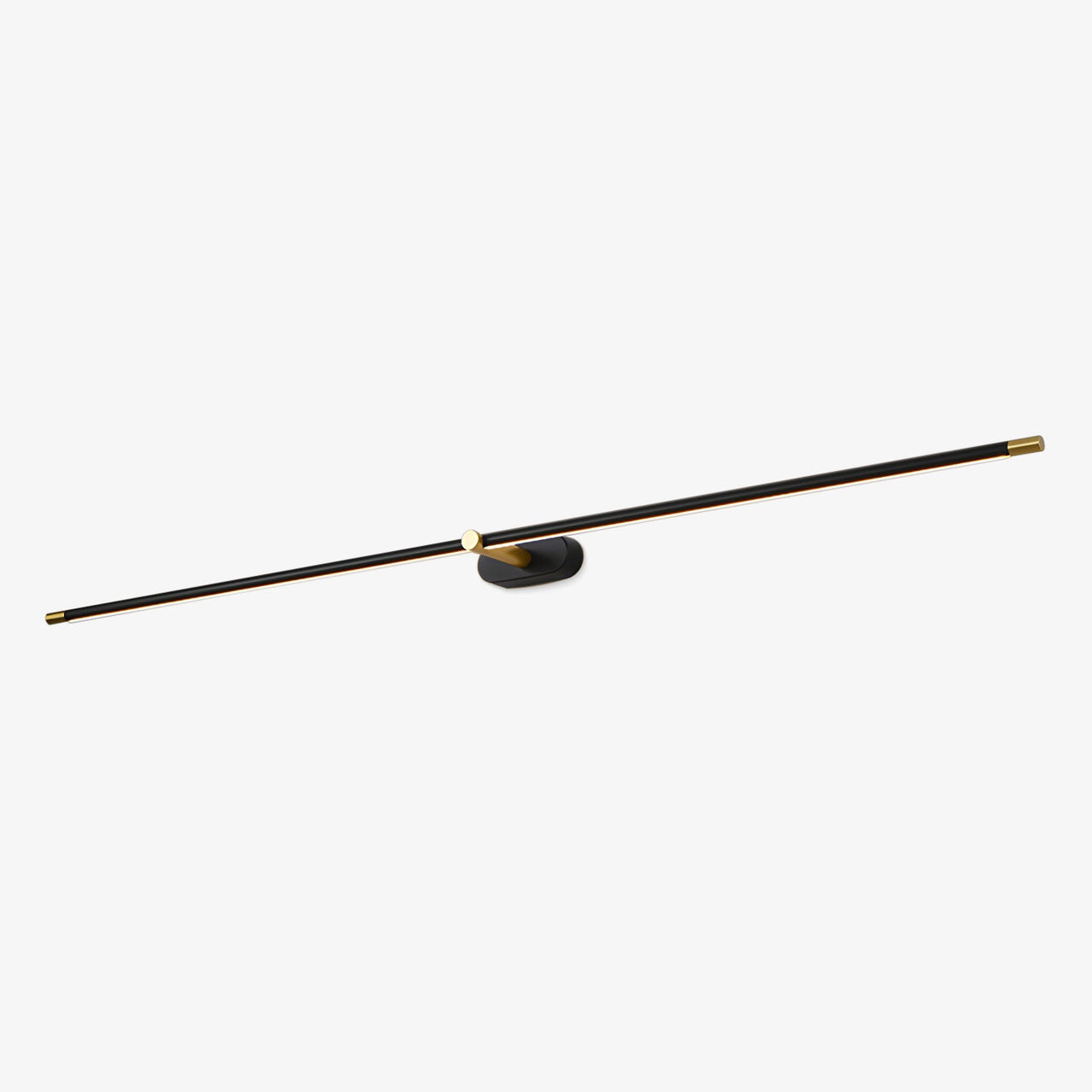 Minimalist Metal Rechargeable Wall Lamp with Linear Light – Ideal for Bedroom or Hallway