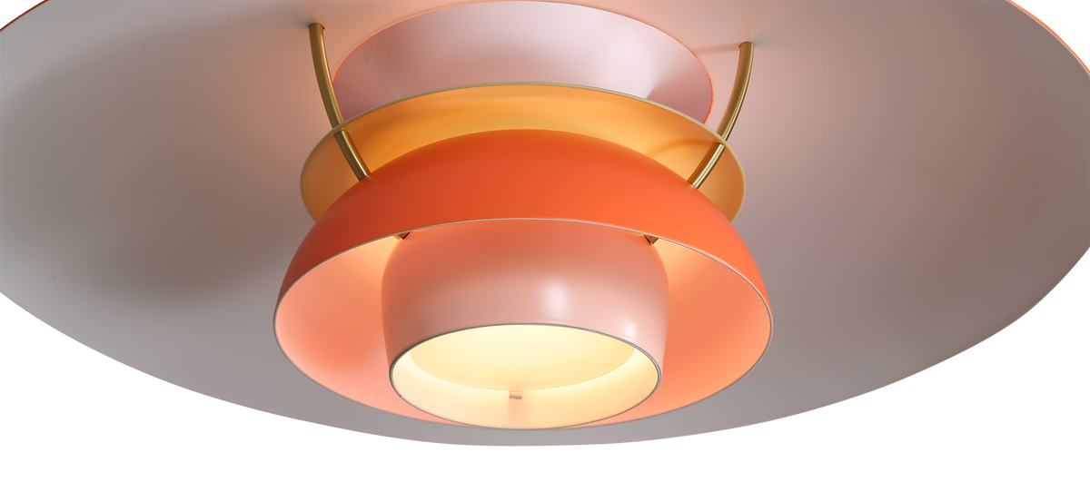 Modern Metal Ceiling Lamp with Ambient Light – Ideal for Living Room or Bedroom