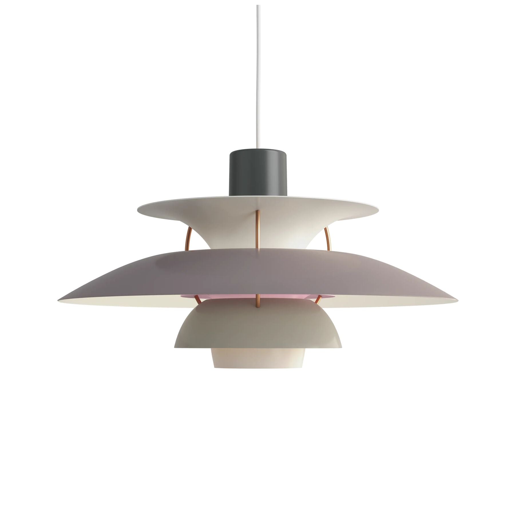 Modern Metal Ceiling Lamp with Ambient Light – Ideal for Living Room or Bedroom