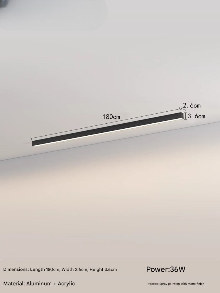 Modern Metal Ceiling Lamp with LED Lighting – Ideal for Balcony or Patio
