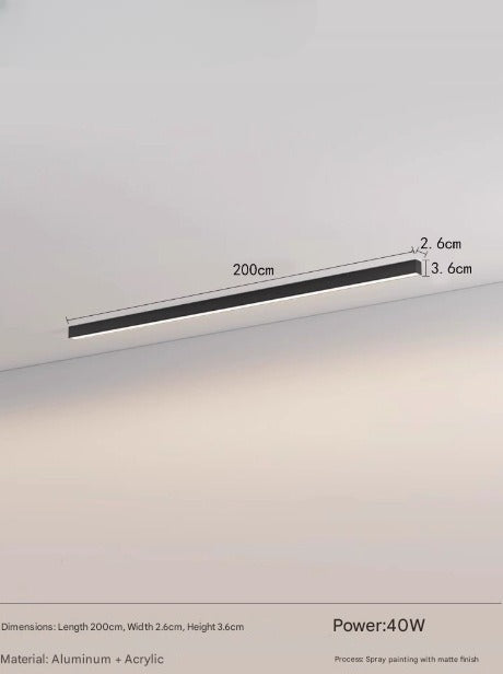 Modern Metal Ceiling Lamp with LED Lighting – Ideal for Balcony or Patio