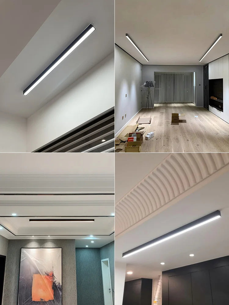 Modern Metal Ceiling Lamp with LED Lighting – Ideal for Balcony or Patio