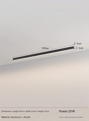 Modern Metal Ceiling Lamp with LED Lighting – Ideal for Balcony or Patio