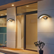 Modern Metal Outdoor Wall Sconce with Motion Sensor – Ideal for Exterior Spaces