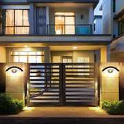 Modern Metal Outdoor Wall Sconce with Motion Sensor – Ideal for Exterior Spaces