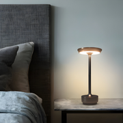 Modern Metal Wireless Table Lamp with Touch Control – Ideal for Bedroom or Office
