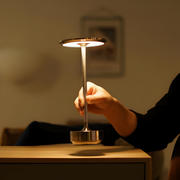 Modern Metal Wireless Table Lamp with Touch Control – Ideal for Bedroom or Office