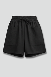 Monica | Relaxed Fit Elastic Waist Drawstring Shorts