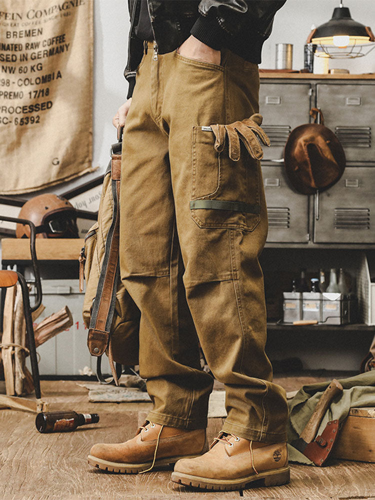 Norman | Relaxed Fit Cotton Cargo Pants