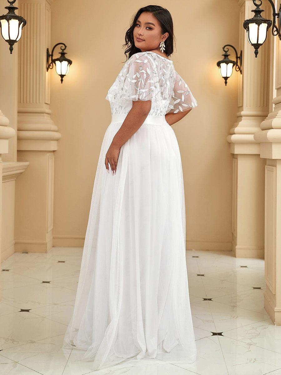 Octavia | A-Line Belted Embroidered Evening Dress Mother of the Bride Outfits