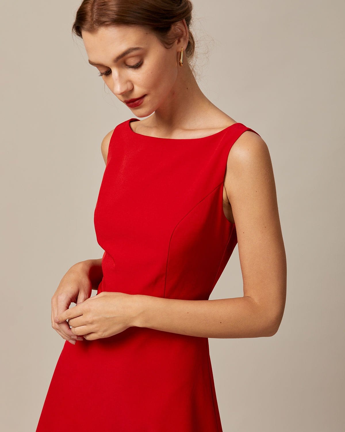 Opal | Fitted Sleeveless Mini Dress Ladies Day Dresses