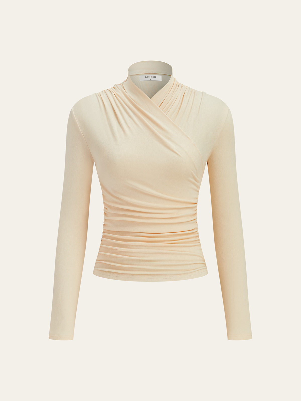 Opal | Pleated Cinched Holiday Clothes T-Shirt
